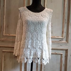 EUC Laffaire Lace Top